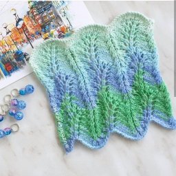 Узор в копилку любителей вязать спицами