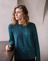 Красивый джемпер спицами