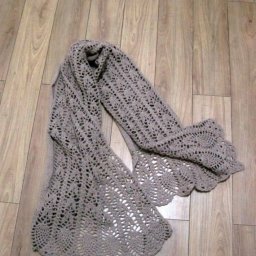 Не связать ли нам ажурный шарфик с ананасовым настроением?