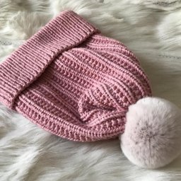 Описание вязаной шапочки
