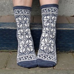 Узор для носочков спицами