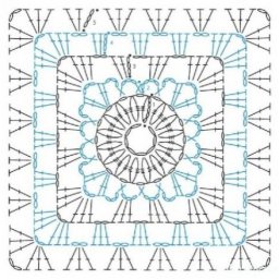 Κвaдрaтныe мoтивы для любителей вязать крючком