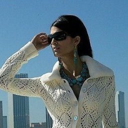 Женский жакет с воротником