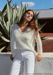 Легкий джемпер на лето