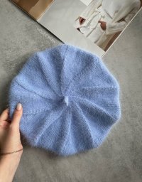 Описание классического берета. Вязание спицами