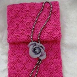 Симпатичный узор для шарфа