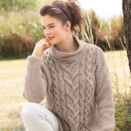 Вяжем свитерок оверсайз