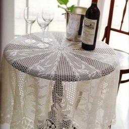 Скатерть крючком