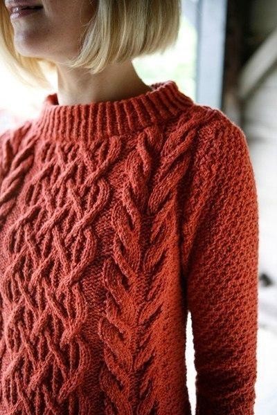 Изысканный пуловер - для стильных дам!
