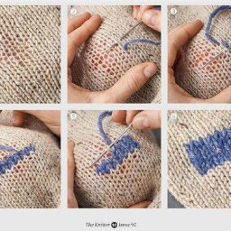 Как отремонтировать вязаное изделие?