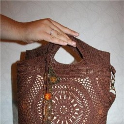 Сумка крючком