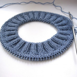 ​Имитация пришивной горловины. Мастер-класс