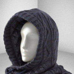 ​Мужской снуд спицами