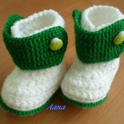 ​Детские пинетки- ботиночки (0-3 мес.)