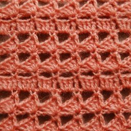 Эффектный и простой узор крючком