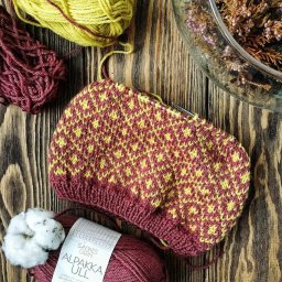 Интересный узор для  милой шапочки