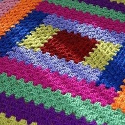 Бабушкин квадрат - всему голова! Вяжем коврик