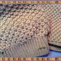 Интересный узор, пригодится как для шапок, так и для свитеров!
