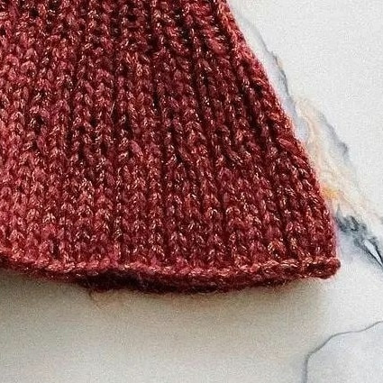 Манишка спицами