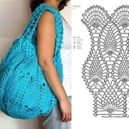 Сумка крючком