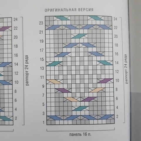 Варежки спицами