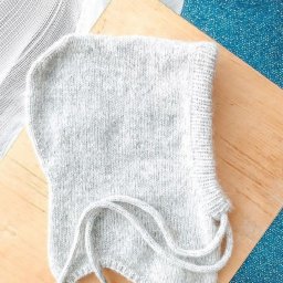 Капор детский, вяжем спицами