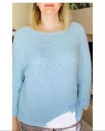 Описание пуловера по картинке