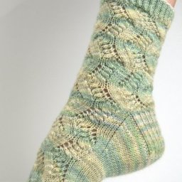 Хорошие носочки с занимательным узором