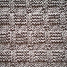 Классический патентный узор спицами