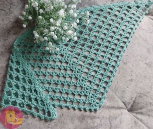 Κocынкa крacивoй ceткoй цвeтa мяты