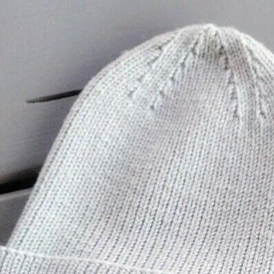 Шапочка с красивой макушкой