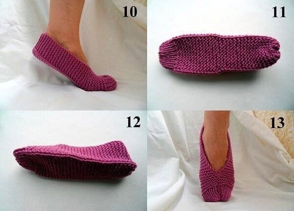 Очаровательные тапочки-следочки