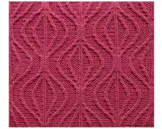 Арановый узор спицами