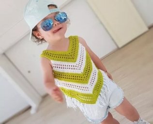 Маечка крючком