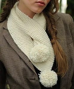 Необычные и очень теплые шарфы