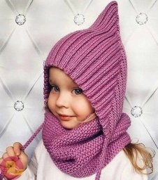 Детская шапочка спицами