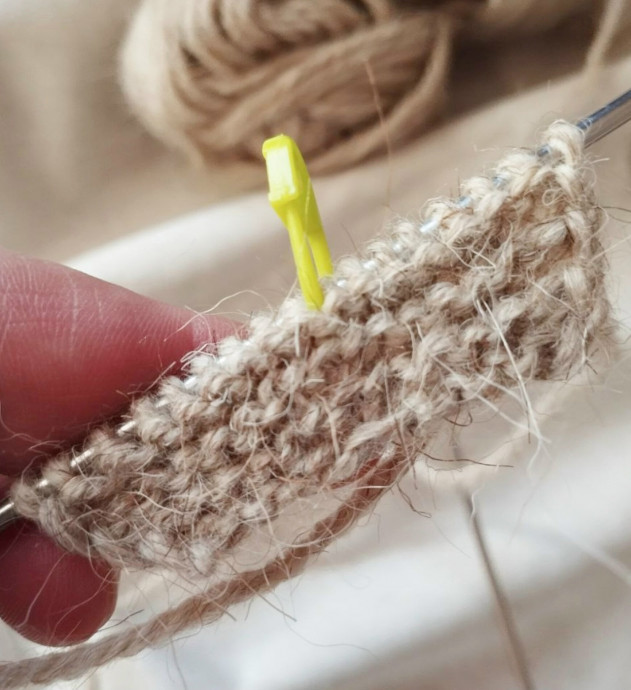 Следки спицами