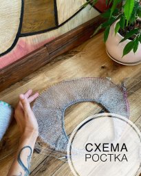 Росток спицами