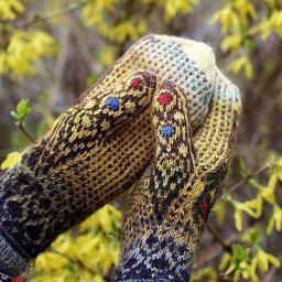 Варежки от EMILY BUJOLD