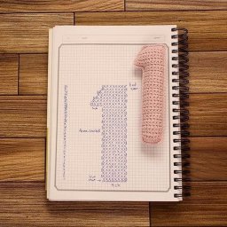 Вяжем цифры - интересная работа!