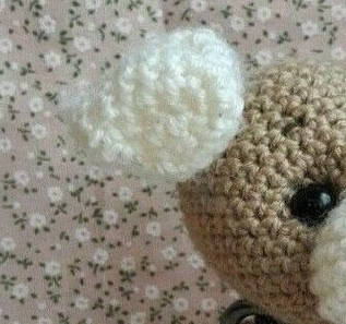 Щенок амигуруми