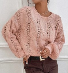 Ажурные дорожки в сочетании с косами