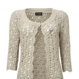 Кардиган крючком