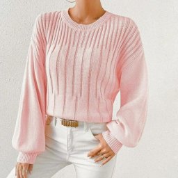 Джемпер нежно-розового цвета