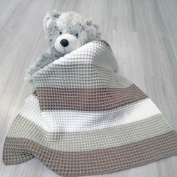 Очаровательный детский пледик