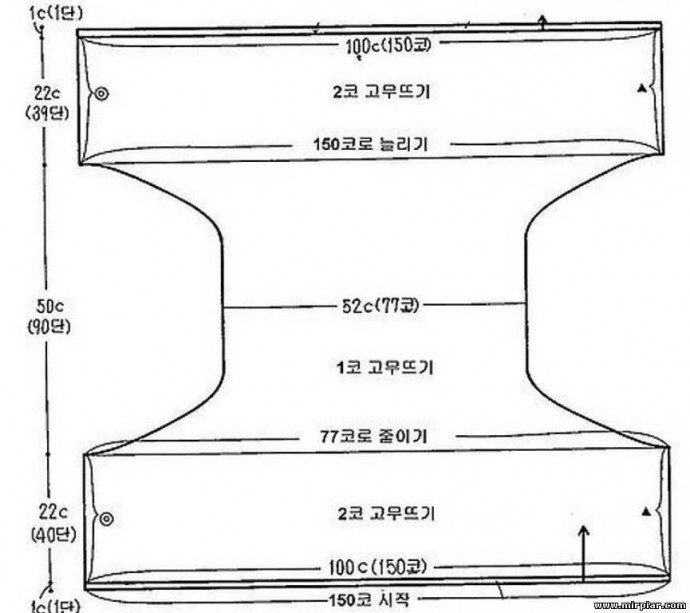 Болеро одним полотном