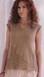 Описание кофточки от дизайнера Mari Tobita