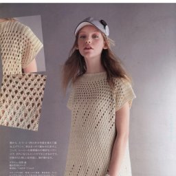 Вяжем платье-тунику интересным узором