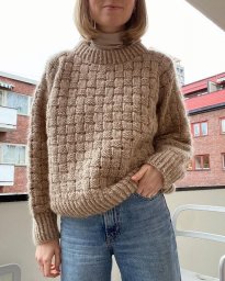 Джемпер спицами