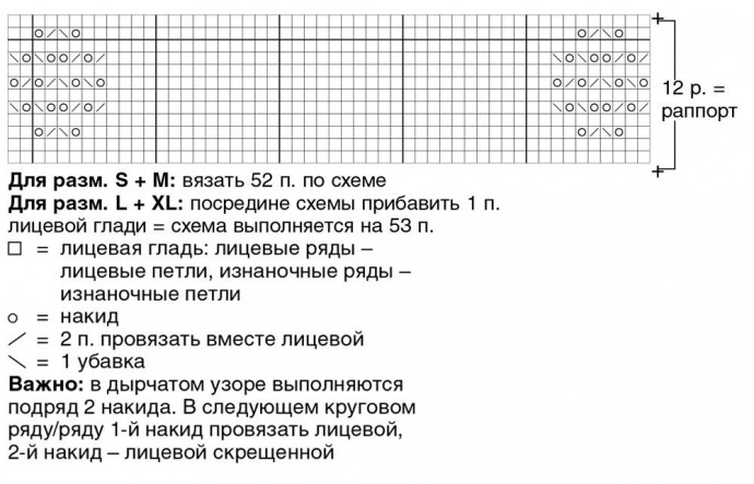 Осенняя шелковая туника спицами